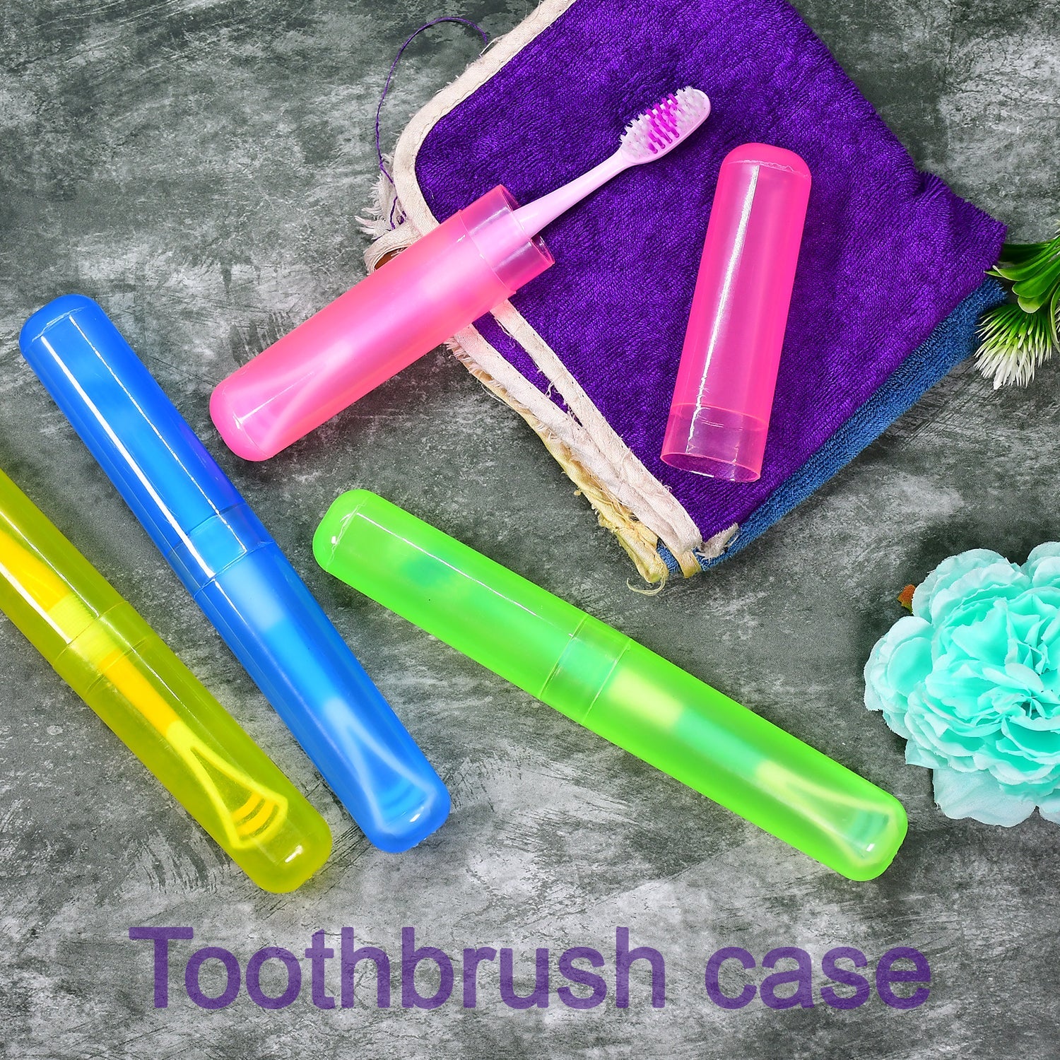 4968 4pc Plastic Toothbrush Cover, Anti Bacterial Toothbrush Container- Tooth Brush Travel Covers, Case, Holder, Cases DeoDap 4968 4pc Plastic Toothbrush Cover, Anti Bacterial Toothbrush Container- Tooth Brush Travel Covers, Case, Holder, Cases DeoDap